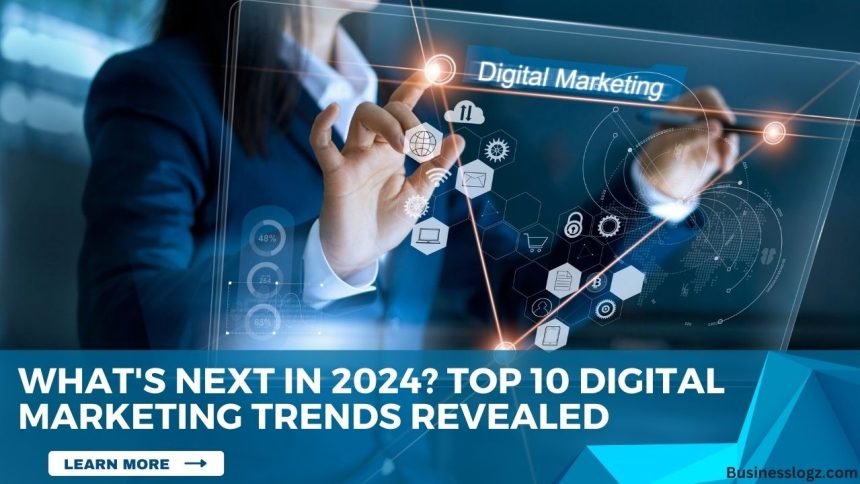 Image of digital marketing trend of 2024