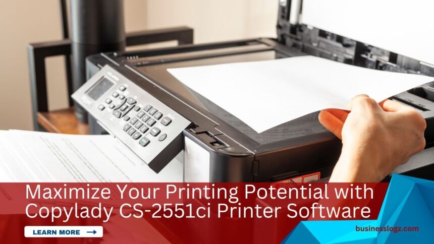 image of copylady cs-2551ci printer software