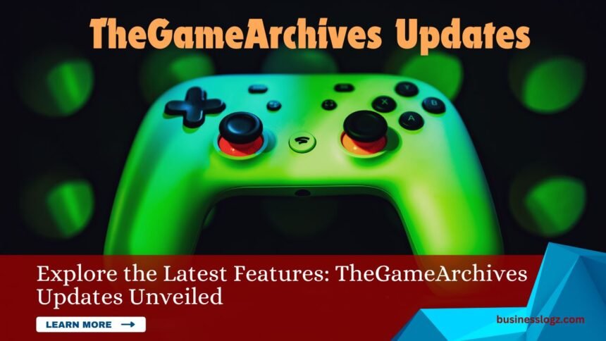 image of thegamearchives updates